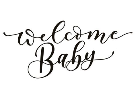 Welcome Baby Illustrations Royalty Free Vector Graphics And Clip Art