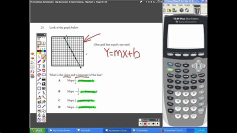 Algebra 1 Semester 1 Problem 47 Youtube