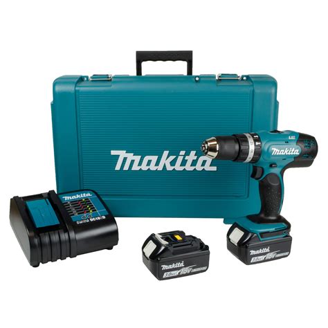 Makita Lxt Cordless 18v 3ah Lithium Ion Combi Drill 2 Batteries