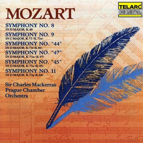 ‎mozart Symphonies Nos 8 9 44 47 45 And 11 By Sir Charles Mackerras