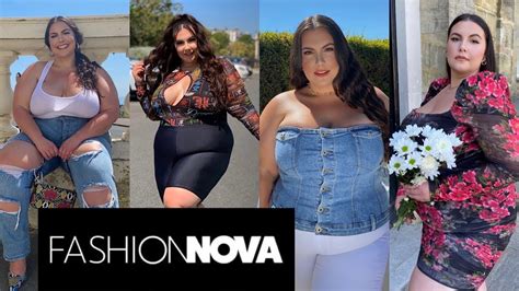 Sexy And Fierce Fashion Nova Curve Plus Size Try On Haul Uk Youtube