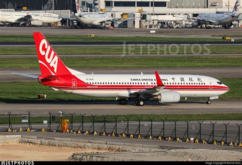 B 20a1 Boeing 737 89p China United Airlines Ronnie Zhou Jetphotos