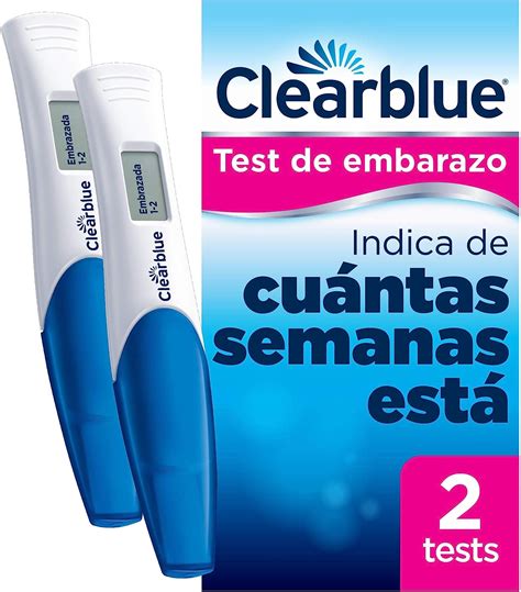 Clearblue Test De Embarazo Digital Prueba De Embarazo Con Indicador De