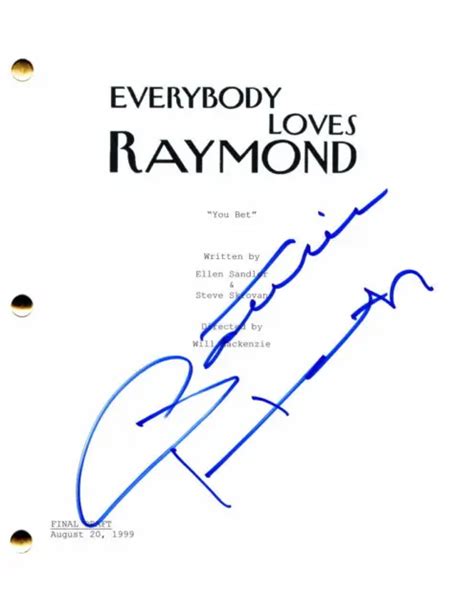 Patricia Heaton Signed Autograph Everybody Loves Raymond Full Pilot