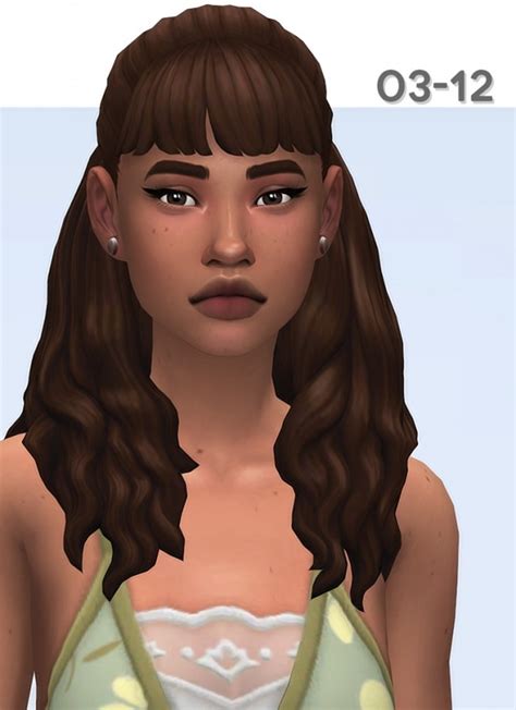 Ophelia And Talia Hairs At Vikai Sims 4 Updates