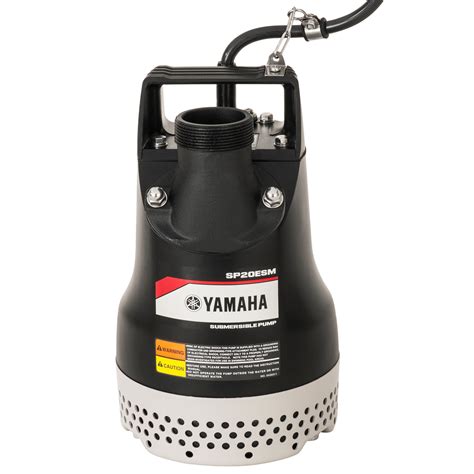 Yamaha Sp20esm 12 Hp 68 Gallon Electric Dewatering Submersible Trash