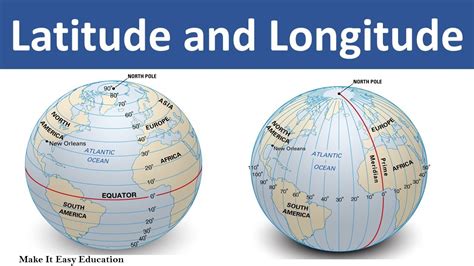 Latitude And Longitude Social Studies How To Find The Coordinates
