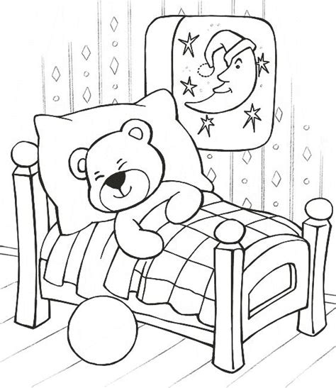 Sleeping Coloring Download Sleeping Coloring For Free 2019