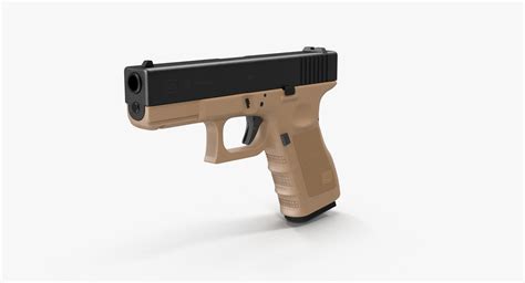 Glock 19 Brown C4d