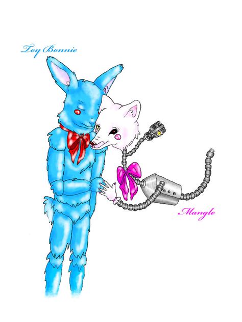 Toy Bonnie And Mangle By Annalucia1802 On Deviantart