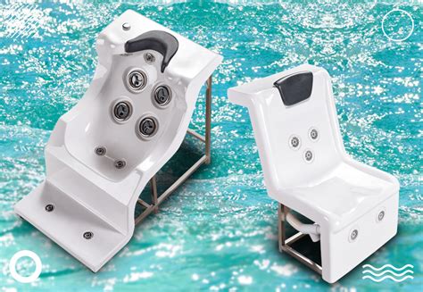 Pool Water Massage Chair With Whirlwind Jet For Swimming Pool Massage