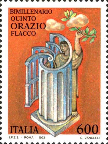 1993 - Bimillenario della morte di Quinto Orazio Flacco - Quinto Orazio ...