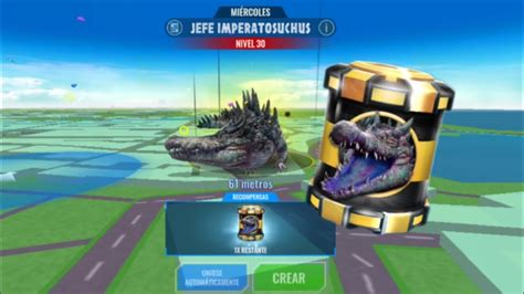 Jurassic World Alive Jefe Imperatosuchus Youtube