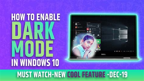 Dark Mode Windows 10 How To Enable Dark Mode In Windows 10 The Easy Way