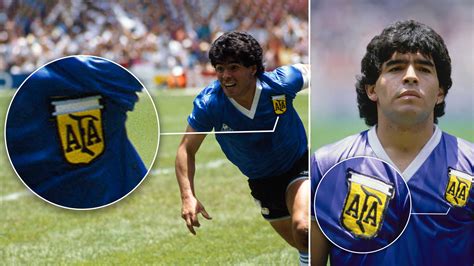 Las Diferencias Entre Las Dos Camisetas Que Usó Maradona Contra