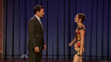 Tvdesab Emma Watson Late Night With Jimmy Fallon 09 13 2012