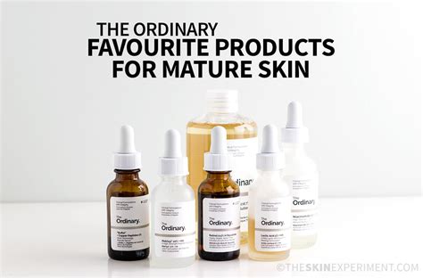 the ordinary regimen for aging and mature skin the skin experiment