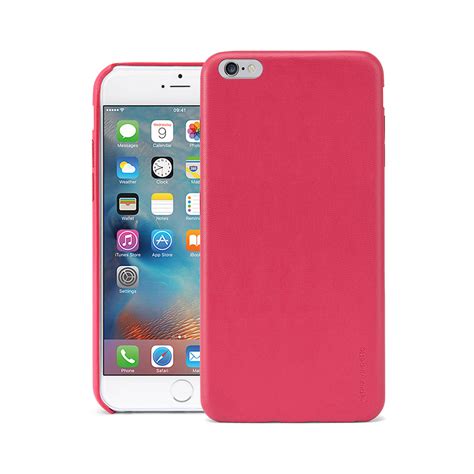 Iphone 6 Iphone 6s Plus Case Snap Pink Lambskin