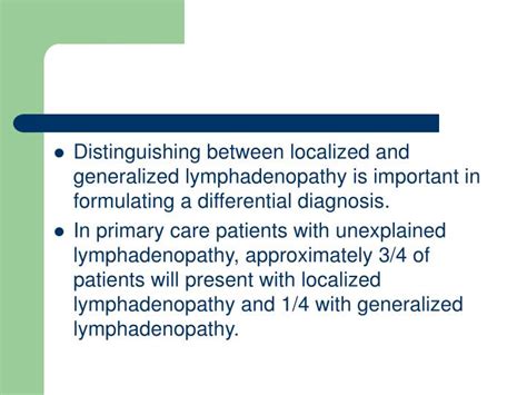 Ppt Lymphadenopathy Powerpoint Presentation Id6386333
