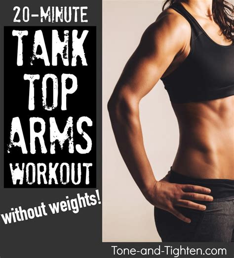 At Home Arm Workout Without Weights Arm Workouts Without Weights