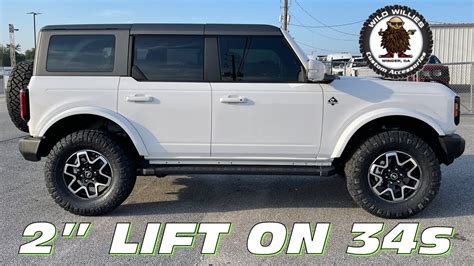 Ford Bronco Outer Banks Apex Edition 2 Lifted On 34s 2021 For Marks