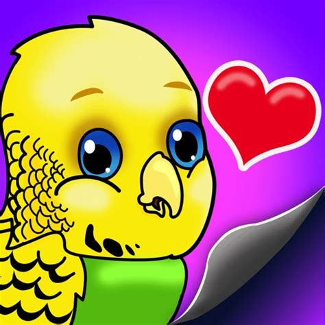 Budgiemoji Parakeet Emojis By Saa Z Innovations Inc