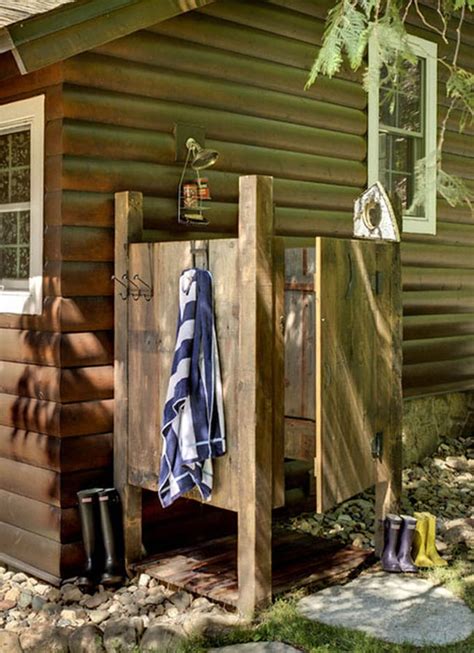 32 Beautiful And Easy Diy Outdoor Shower Ideas A Piece Of