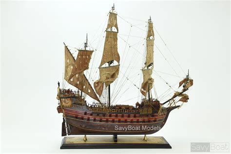 Thus, anything from a raft or canoe to a massive frigate or man of war could be considered a pirate vessel. Jolly Roger Pirate Ship Handcrafted Wooden Model Ship High ...