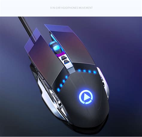 Yindiao G3pro Usb Wired Gaming Mouse 7 Button 3200dpi Led Colorful