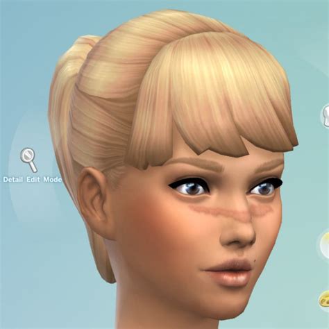 Mod The Sims Facial Scars By Kisafayd • Sims 4 Downloads