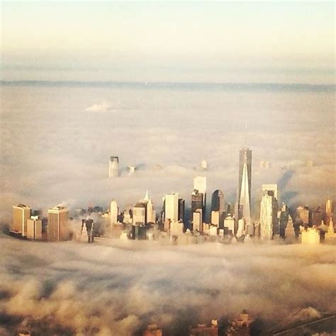 Nyc Photo Of The Day Fog Sweeps The City