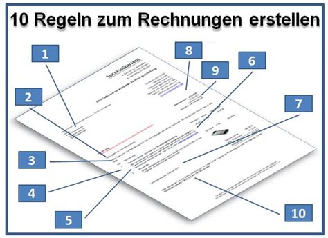 Maybe you would like to learn more about one of these? 10 goldene Regeln zum erstellen von Rechnungen | prof. u ...