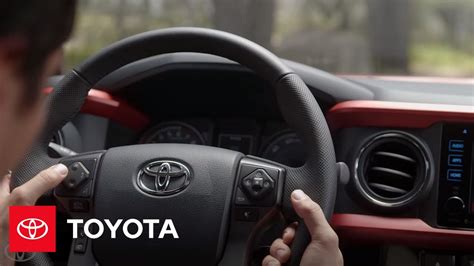 The 2016 Tacoma L Steering Wheel Controls Toyota Youtube