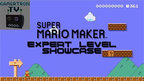 Super Mario Maker Expert Level Showcase Youtube