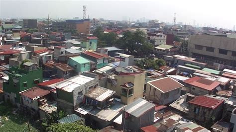 File Footage Tondo Aerial Views From Nha Housing Urban Poor Tondo
