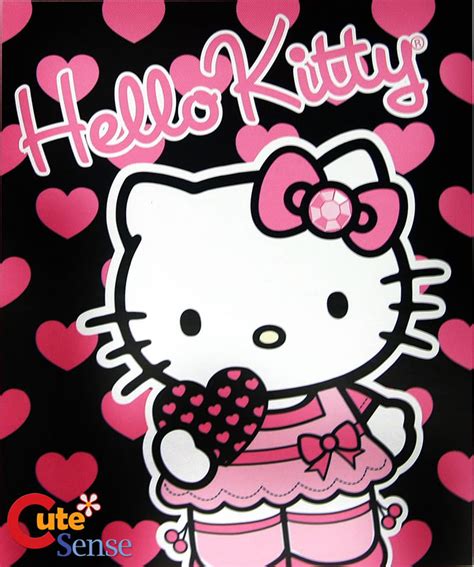 [76+] Hello Kitty Wallpaper Pink And Black on WallpaperSafari