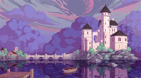 2048x1152 Resolution Fantasy Castle Pixel Art 2048x1152 Resolution
