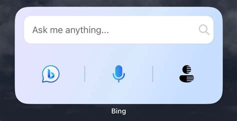 Two Bing Widgets Are Now Available For The Ios Home Screen Phonearena