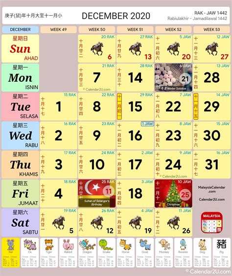 This page contains a national calendar of all 2020 public holidays for malaysia. 大马2020年月历 学校假期 - 大马月历