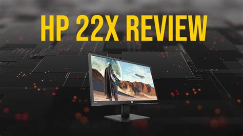 Hp 22x Gaming Monitor Review Youtube