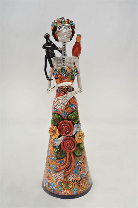 Frida Kahlo Catrina In Traditional Talavera Dress 23 1828037287