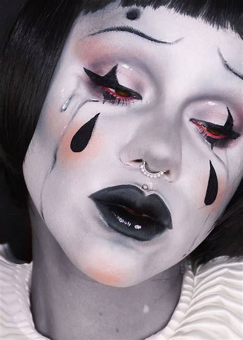 Sad Clown Halloween Makeup