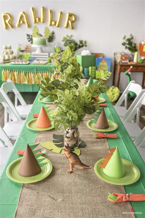 With 50 sheets included, they are the perfect activity for any baby shower, gender reveal or baby bump party! Dinosaur Birthday Party Ideas | Birthday party decorations ...