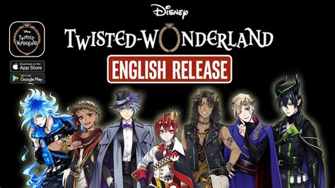 Disney Twisted Wonderland English Gameplay English Release Youtube