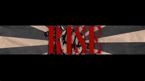 Skillet Rise Lyric Video Youtube