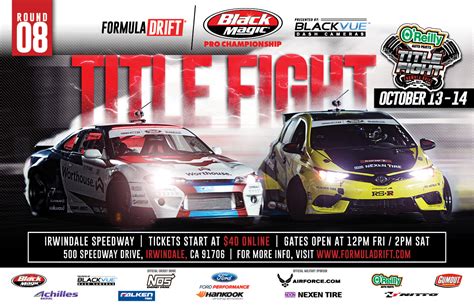 Formula Drift Round 8 Title Fight Tickets On Sale Formula Drift Blog