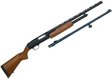 Mossberg Youth Pump Action Shotgun Bantam Field Deer Combo Ga Matte Wood Stock