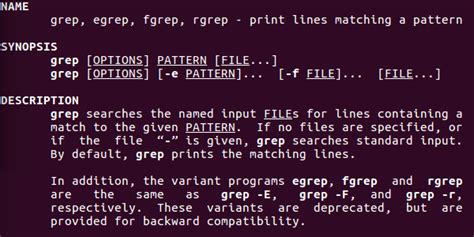 The basic usage of the command is : How to use grep (with examples) - Linux Audit