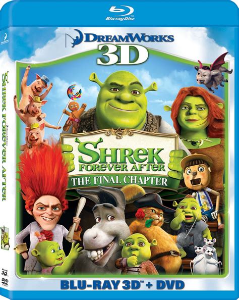 Shrek Forever After Two Disc Blu Ray 3ddvd Combo Mike