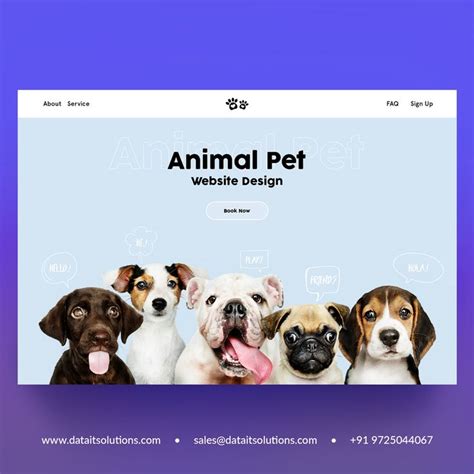Animal And Pet Website Design Website Design Website Design Company